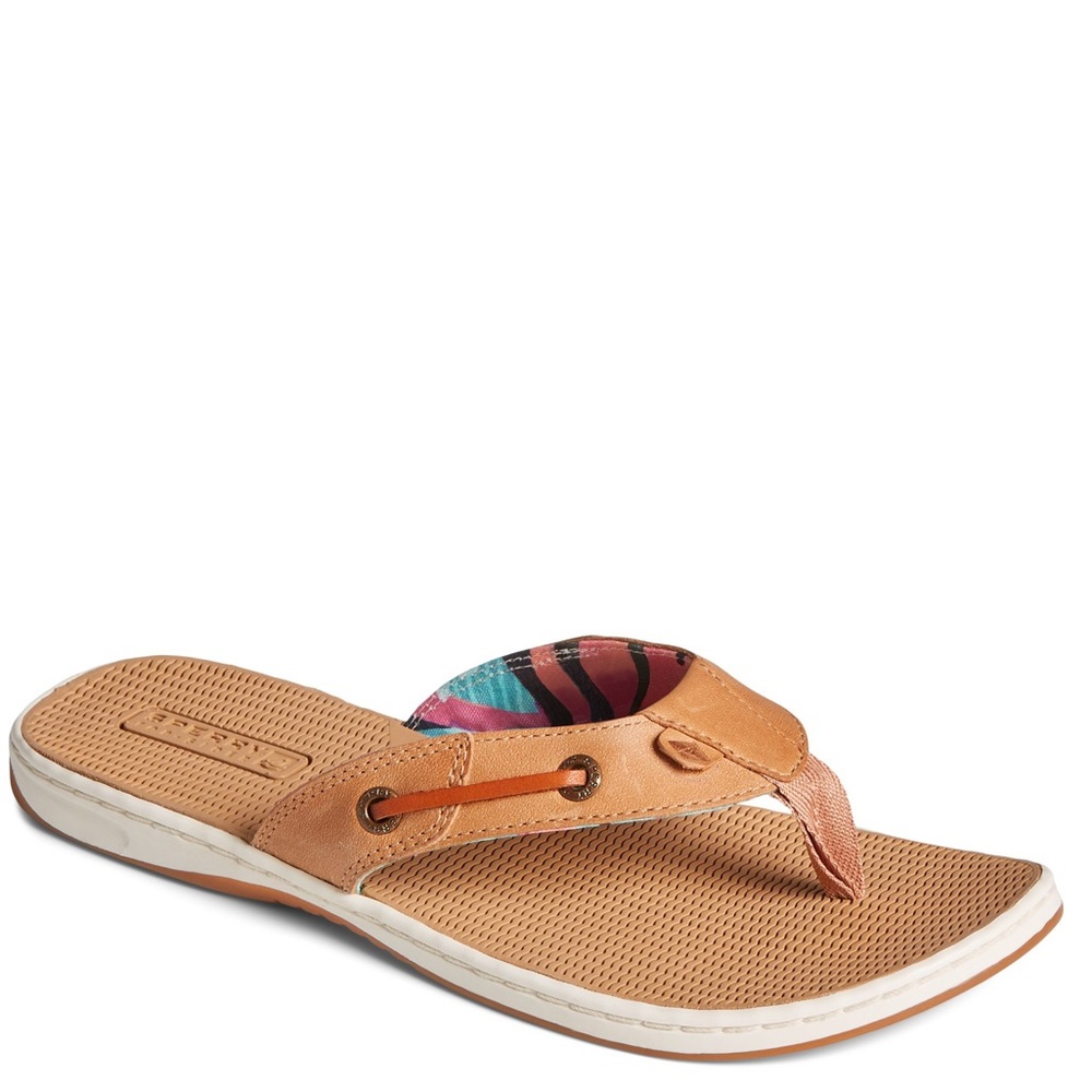 Sperry Leather Flip Flop Sandals Women’s Size 11